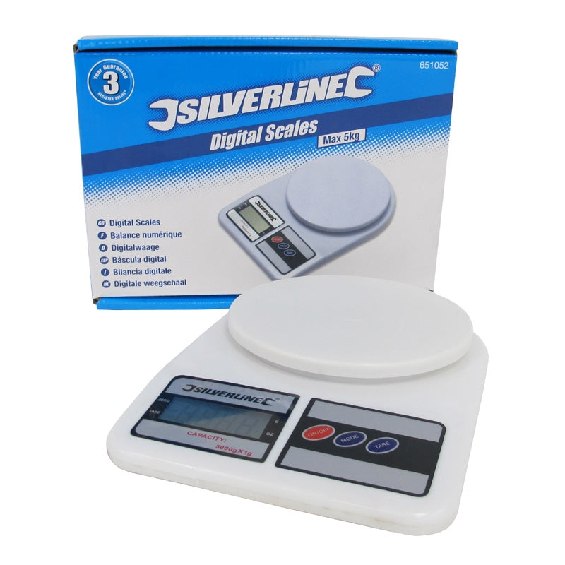 Silverline Digital Scale – EpoxyCyprus1