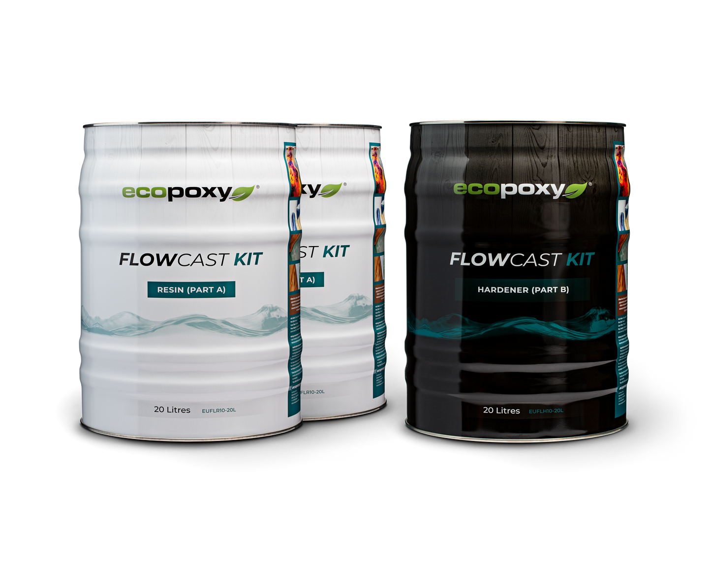 epoxy resin - ecopoxy flowcast - liquid glass