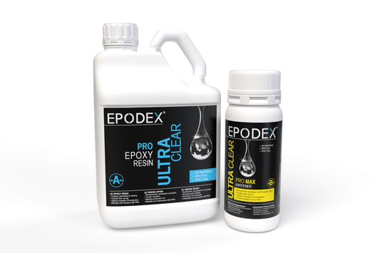 EPODEX PRO MAX River Table Epoxy Resin Kit (Resin + Hardener)
